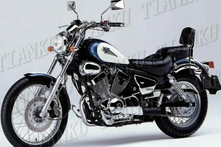 Хромированный багажный стеллаж для мотоциклов Yamaha Virago XV125 XV 250 все годы |