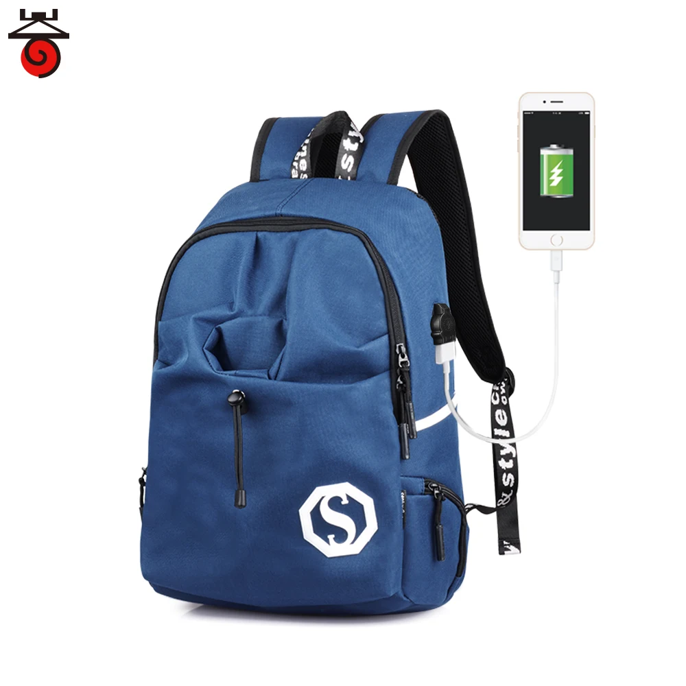 

2021 New USB Charger Backpack Women Men Backpack Waterproof Travel Daypacks School Bag Mochila Mujer Knapsack for Teen Backbag