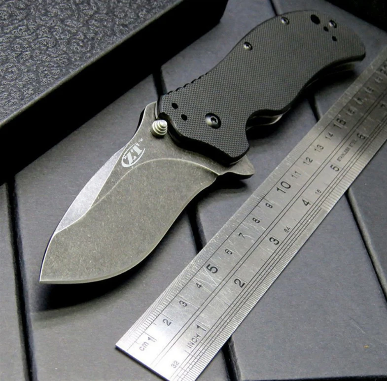ZT Складной нож S30V лезвие G10 ручной шариковый подшипник Флиппер тактические карманные походные охотничьи ножи для выживания EDC наружные ручные инструменты