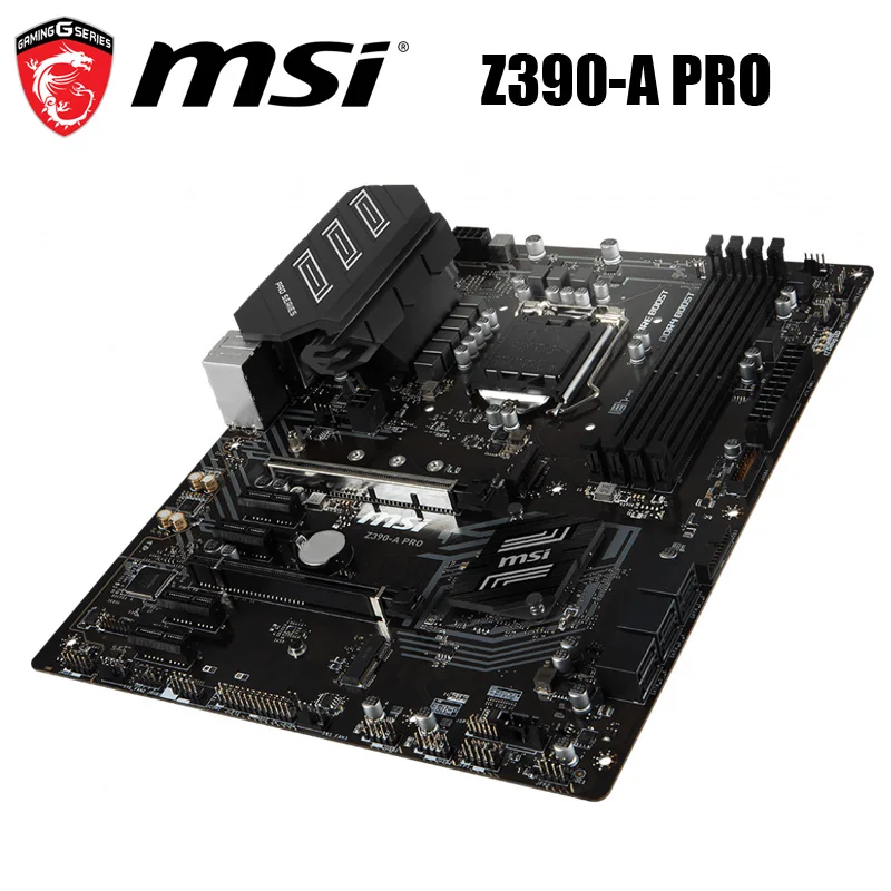 Новая материнская плата для майнинга MSI Z390 A PRO LGA 1151 DDR4 6GPU 6PCI E плата|Материнские