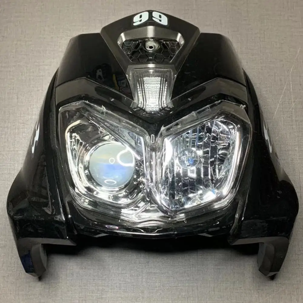 Led Комплект кузова для Bws125 светодиодный передний светильник, внутренняя панель обтекателя, комплекты гоночных тюнинговых деталей - Цвет: Led
