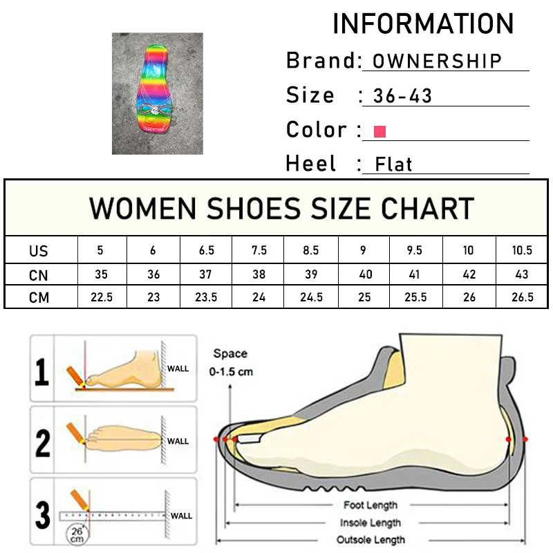 

Women Crystal Bowtie Slippers 2021 Woman Square Toe Flats Summer Female Transparent Rainbow Color Ladies Beach Slide Plus Size