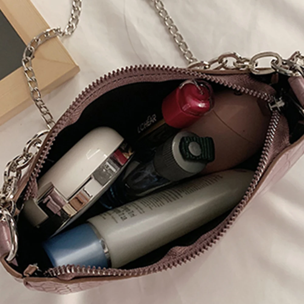 Женская винтажная Сумка-клатч из ПУ кожи с крокодиловым узором повседневная