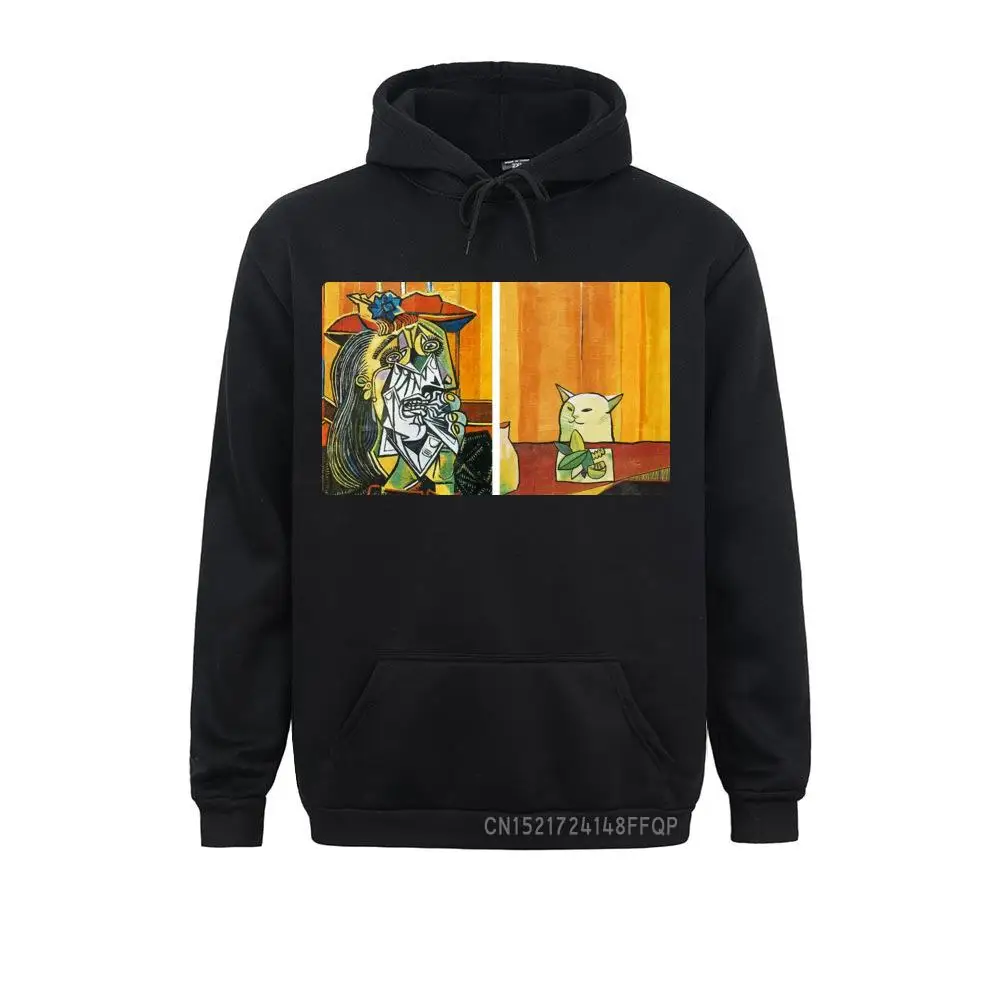 

Hoodies Pullover Men Sweatshirts Guys Fire Emblem Three Houses Meme Of The Year Yelling At A Cat Printed Art Artwork Funny