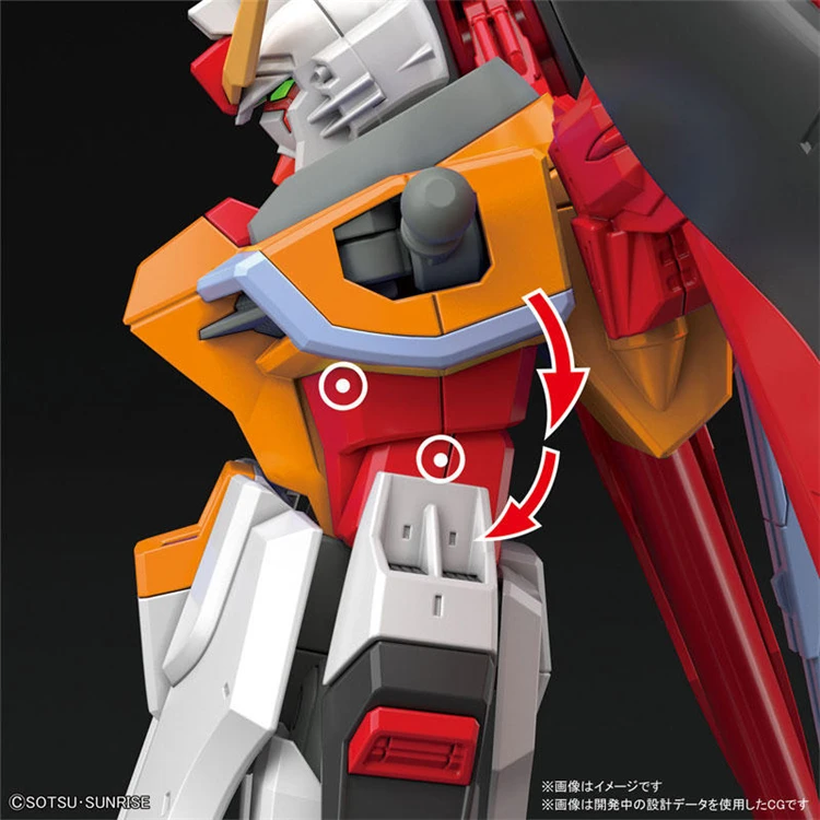 BANDAI мобильный костюм DESTINY GUNDAM HGCE HGUC 1/144 экшн фигурка Модифицированная