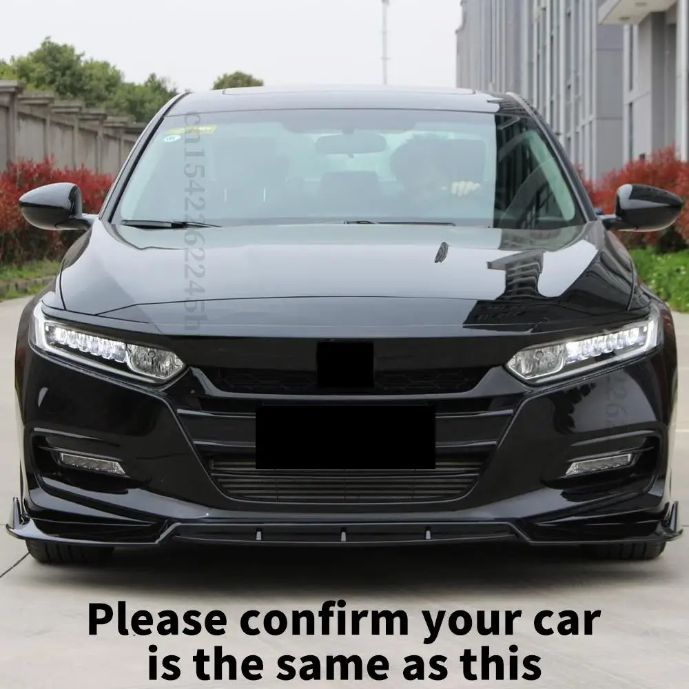 Передний бампер для губ подбородок из углеродного волокна Защитный корпус