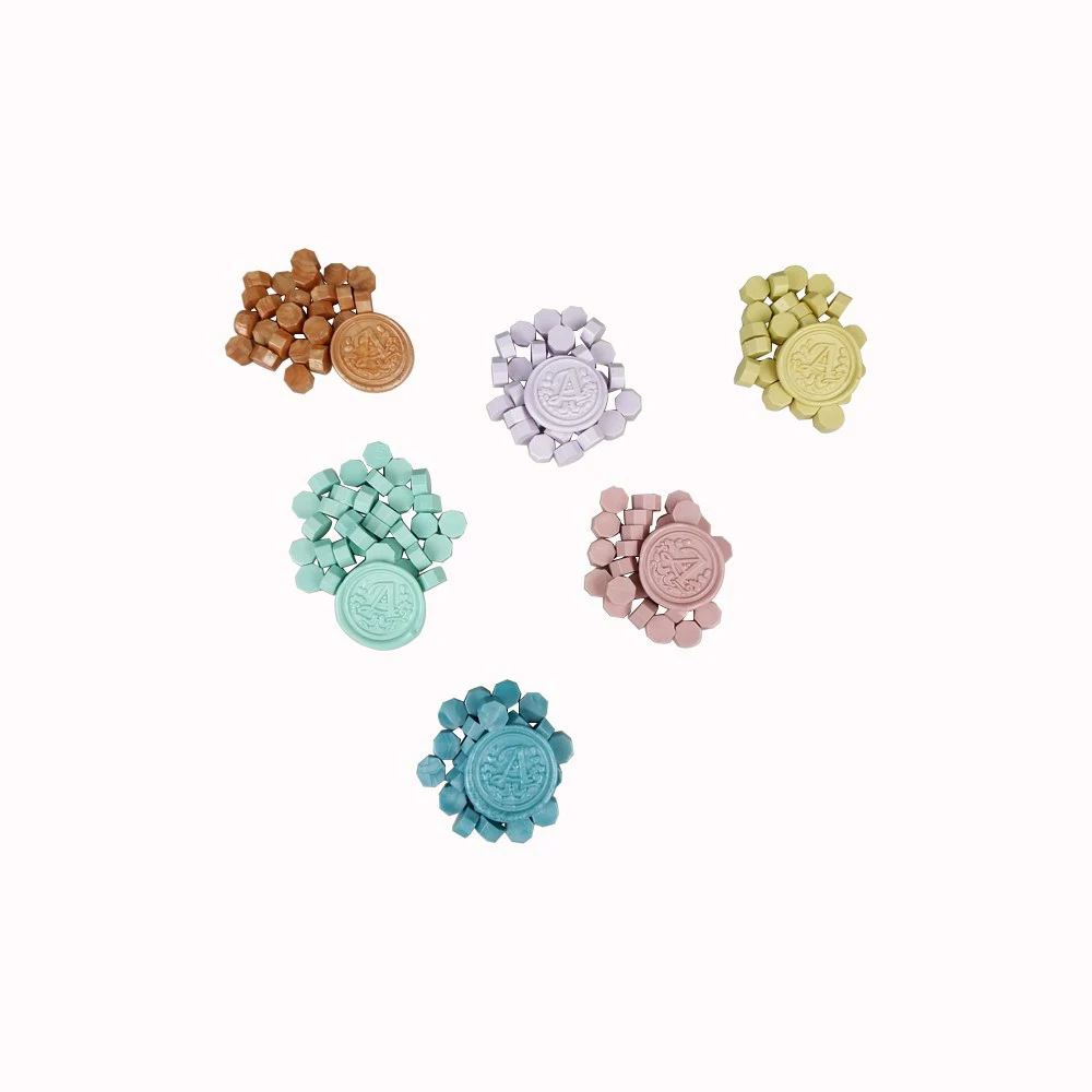 Цветной запечатывания восковые шарики для штампов сургучная печать много цветов