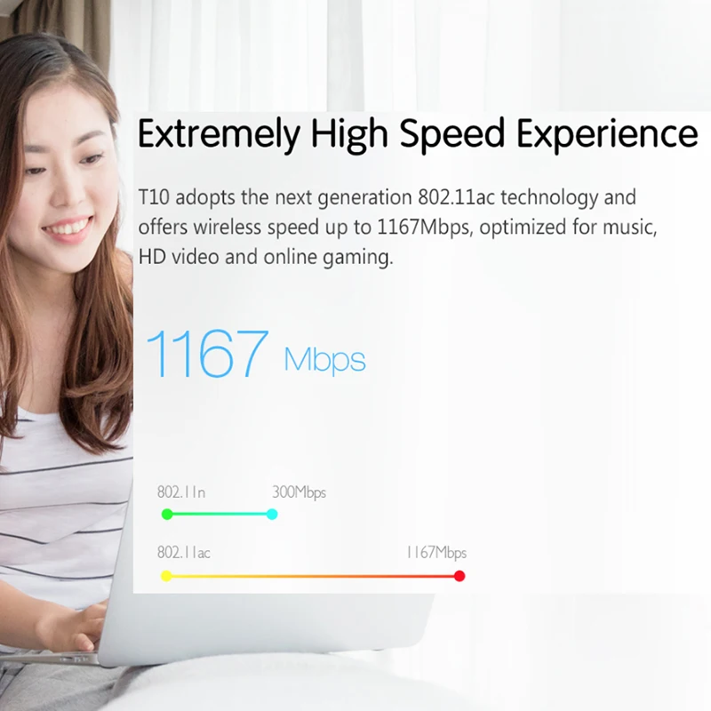 TOTOLINK T6 AC1200 Dual Band Smart Home Wi Fi маршрутизатор ретранслятор 2 4 ГГц/Wi 5 ГГц сетки Системы