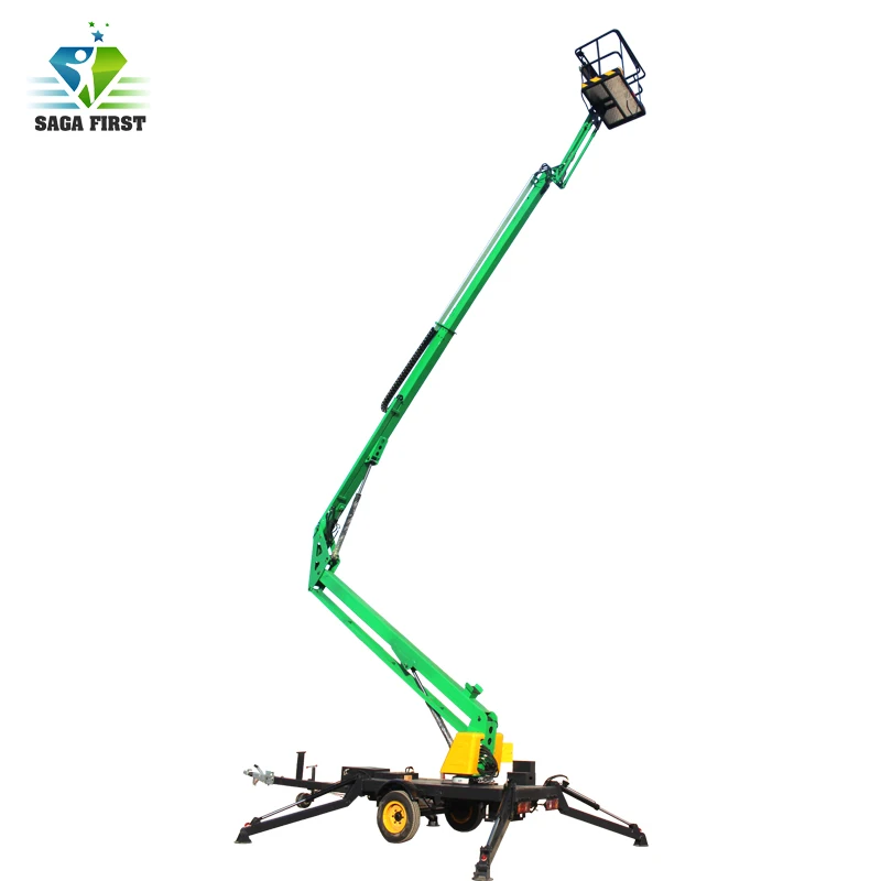 

200kg trailer mounted articulated boom lifts with CE