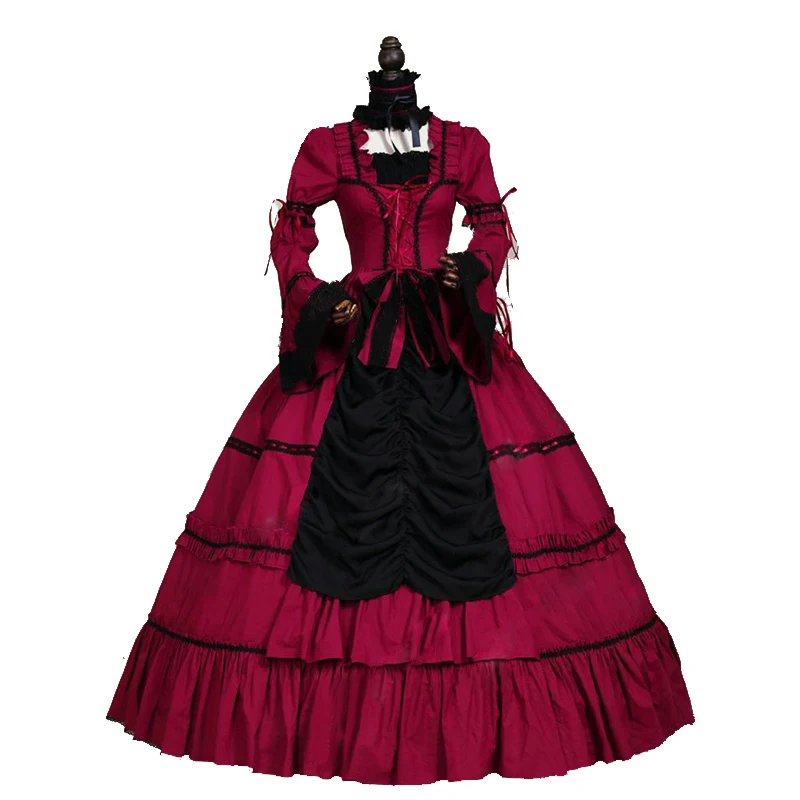 

Medieval Dress Rococo Baroque Marie Antoinette Ball Dresses 18th Century Renaissance Historical Period Dress