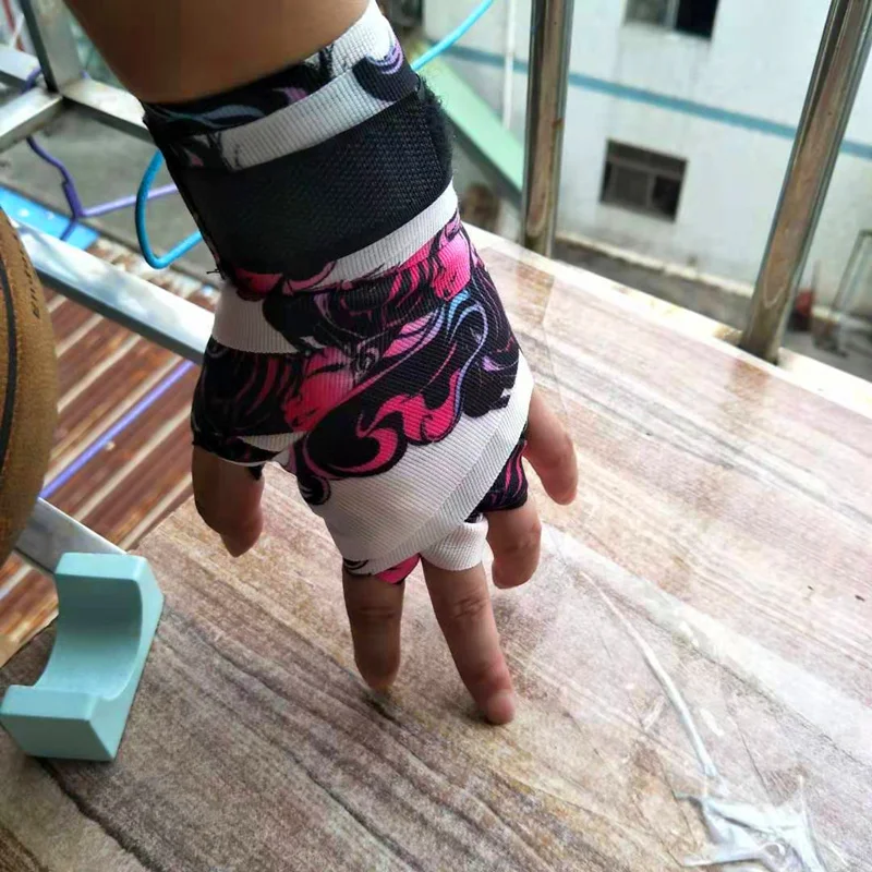 CSGO-guantes deportivos CS Go, protectores de manos para tiro de Pandora, para montar, carnicero, Overprint, Phantom blue, cosplay de calavera-5