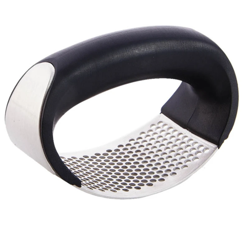 

Stainless Steel Garlic Press Manual Garlic Mincer Chopping Garlic Curve Fruit Vegetable Tools Gadgets kitchen Accessories