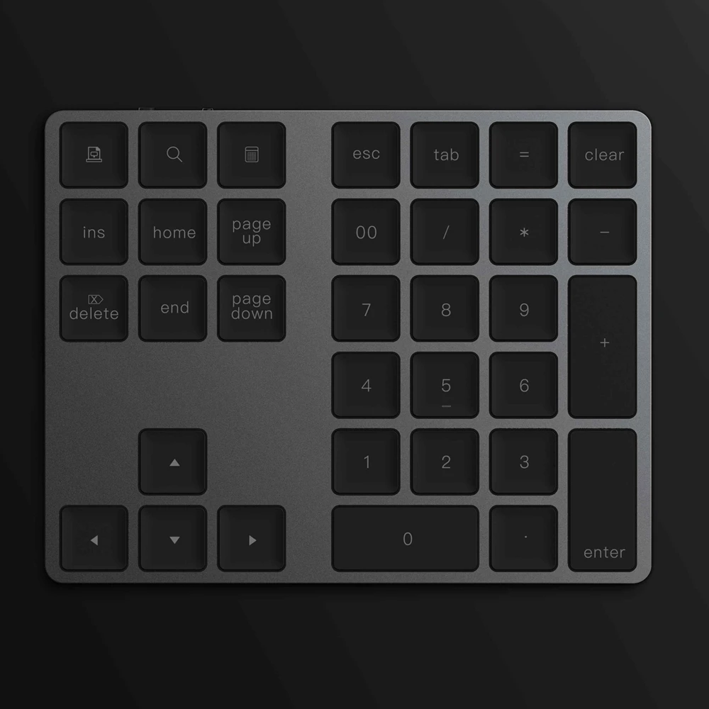 BT 3.0 Wireless Numeric Keypad 34 Keys Digital Keyboard for Accounting Teller Windows IOS Mac OS Android PC Tablet Laptop | Компьютеры и
