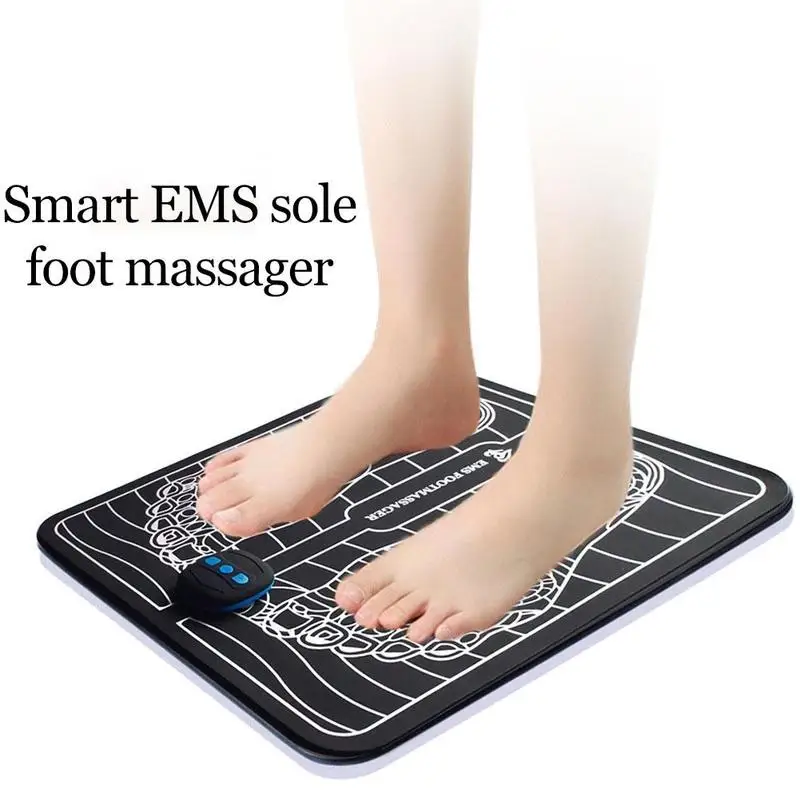 

1Pc Intelligent Electric EMS Foot Massage Pad Foot Muscle Massager Improve Blood Circulation Health Care Foot Massage Pad