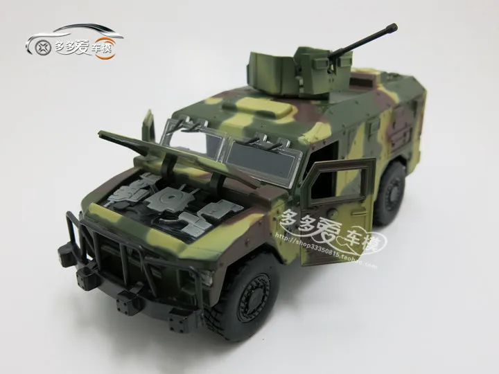 1:32 внедорожная военная модель автомобиля из сплава Warrior бронированная