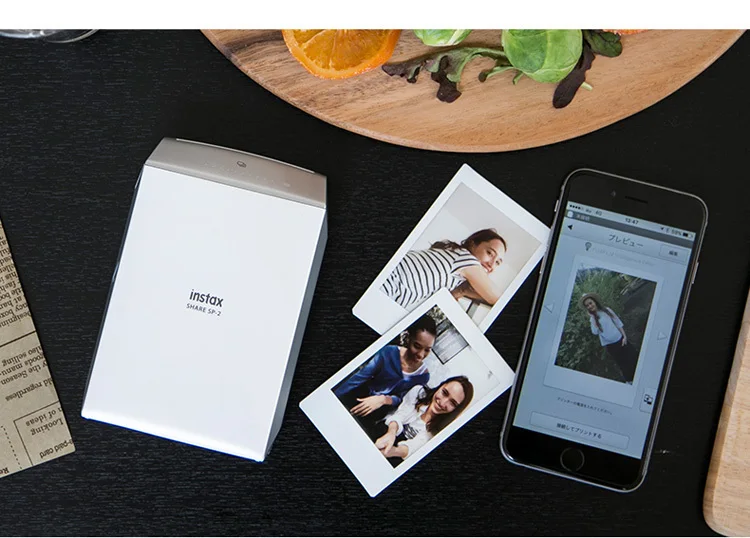 Fujifilm Instax Share принтер для смартфонов SP-2 DIY Фото принтеры два цвета серебро и золото подлинный в продаже