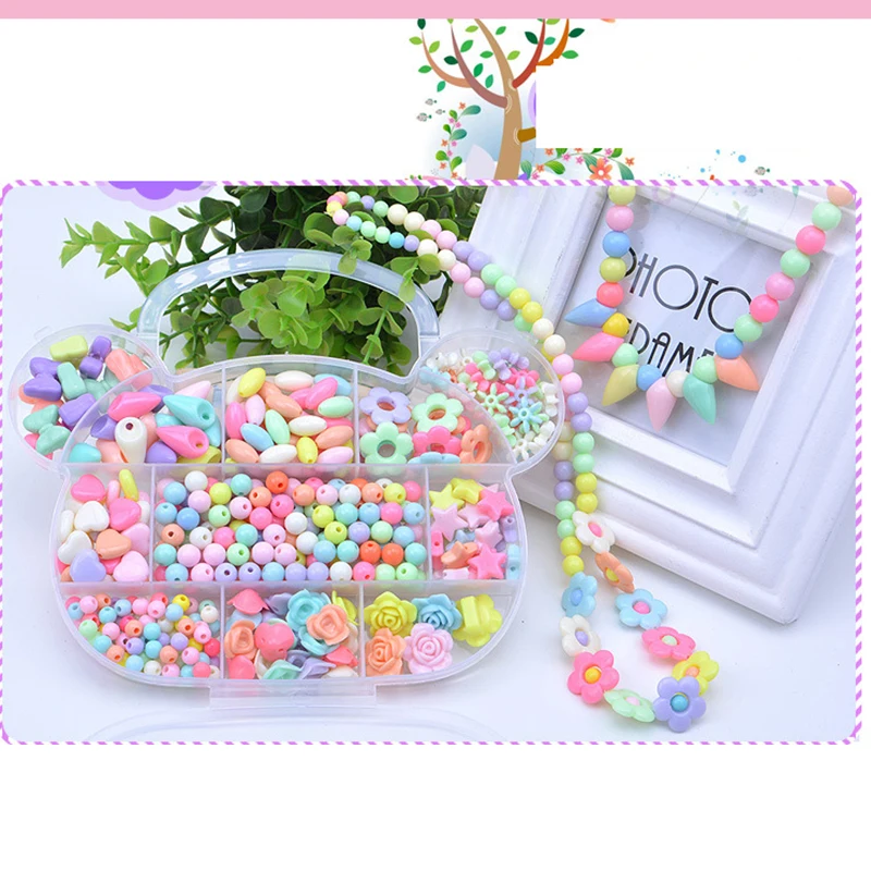 Дети DIY ручной работы бисера игрушка с аксессуарами набор детей креативный 24