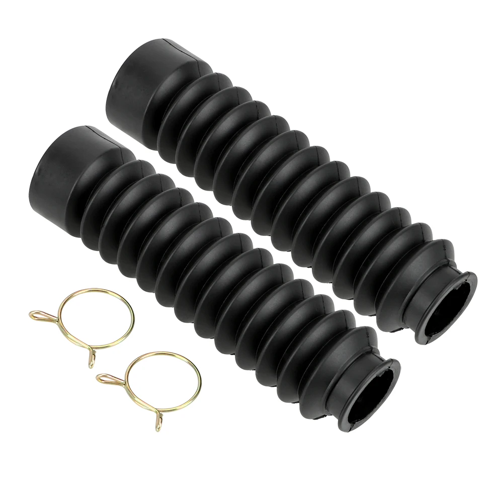 

2Pcs Motorcycle Dust Proof Sleeve Protector Damping Universal Rubber Front Fork Shock Absorber Dust Cover Gaiters Gators Boots