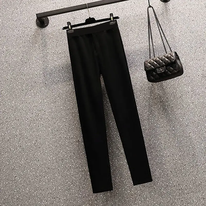 

2021 Spring Plus Size Women's Fat Mm Loose Slimming Suit Female Autumn Fat Sister Fashion Temperament Casual Set