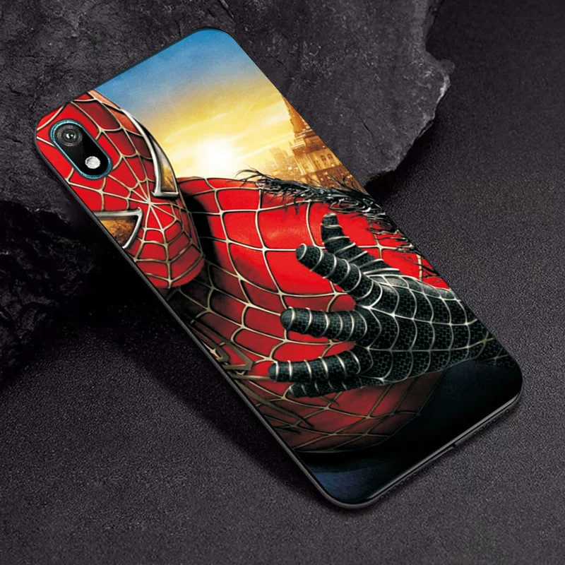 TPUBLK627 Чехол для huawei Y5 Y6 Y7 Y9, черный ТПУ чехол для huawei Y5 Lite Prime, чехлы для телефонов с изображением клоуна Человека-паука, Honor 8S 8A, чехол - Цвет: TPUBLK627