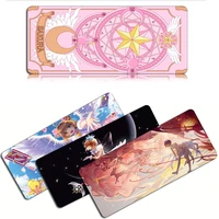 fashion 70x30cm gaming mouse pad table mat large computer pad cute cardcaptor sakura anime mouse desk pad desk accessories gift