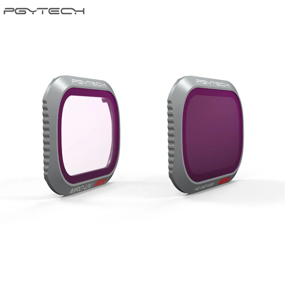 1 шт. PGYTECH Профессиональный фильтр камера MRC-UV/MRC-CPL/HD-ND4 градиентный затемнение