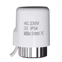230v nonc thermostat manifold underfloor heating radiator electric thermal actuator valve head