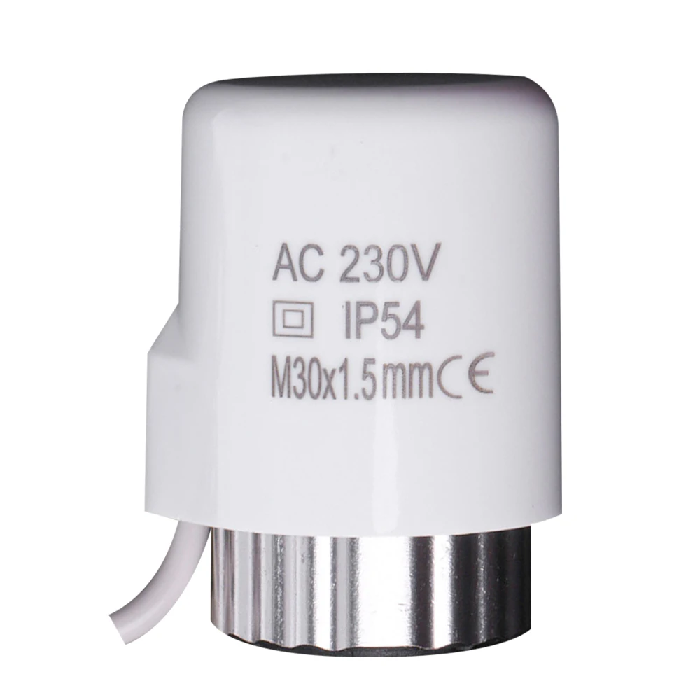 230V NO/NC термостат для теплого пола Радиатор Электрический тепловой привод