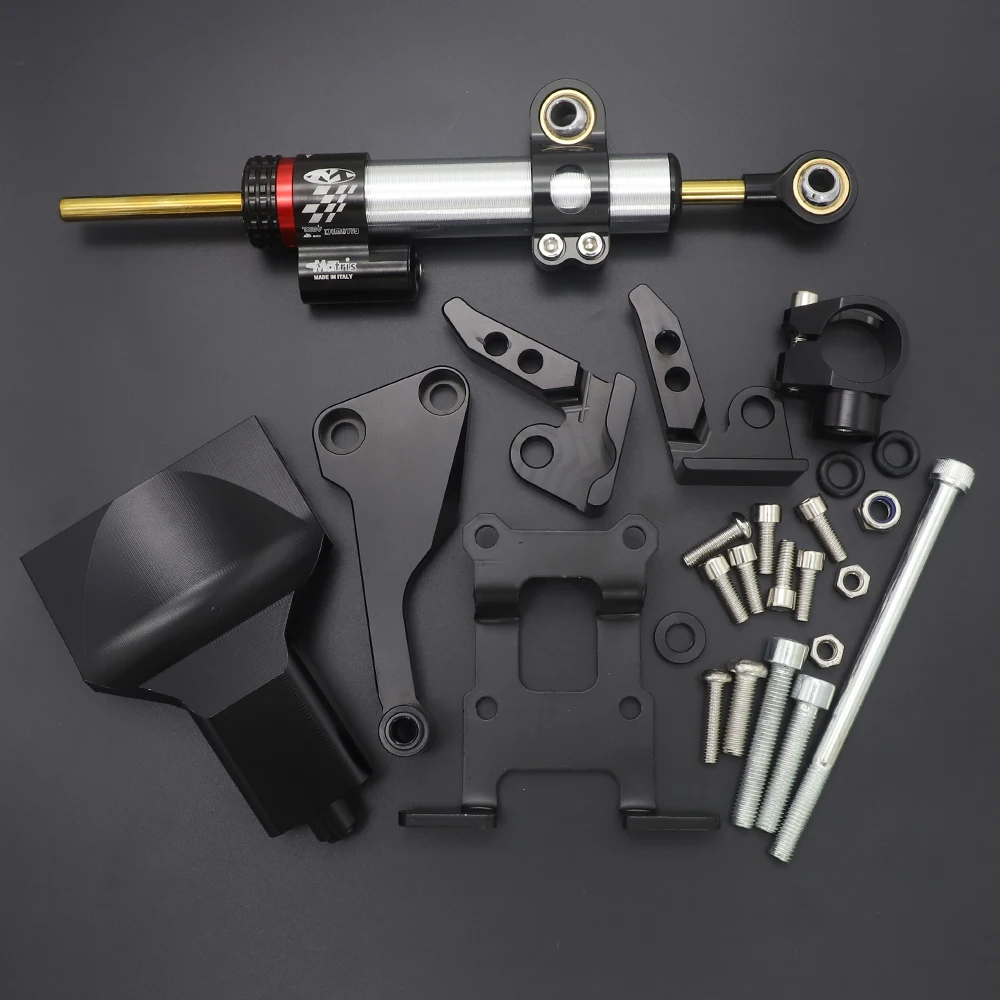 Алюминиевый демпфер руля для Yamaha крепежный держатель с ЧПУ 2013 2017 аксессуары