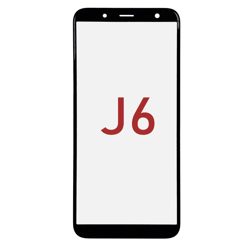Сменный внешний объектив переднего экрана для Samsung Galaxy J6 J600 J600F стеклянная ЖК
