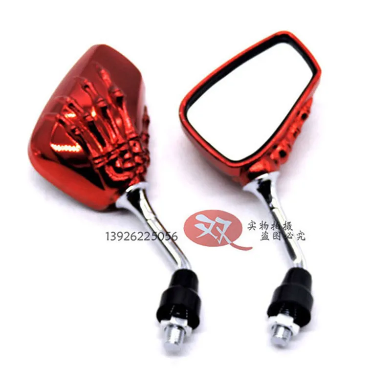 Мини зеркало заднего вида для мотоцикла 8/10 мм|Боковые зеркала и аксессуары| |