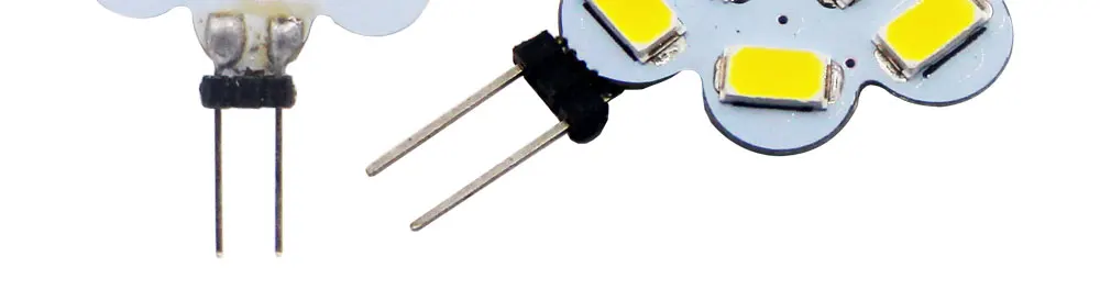 Светодиодный светильник G4 5730 SMD 2 Вт 3 Вт 5 Вт 12 В AC DC заменить галогенное освещение Прожектор