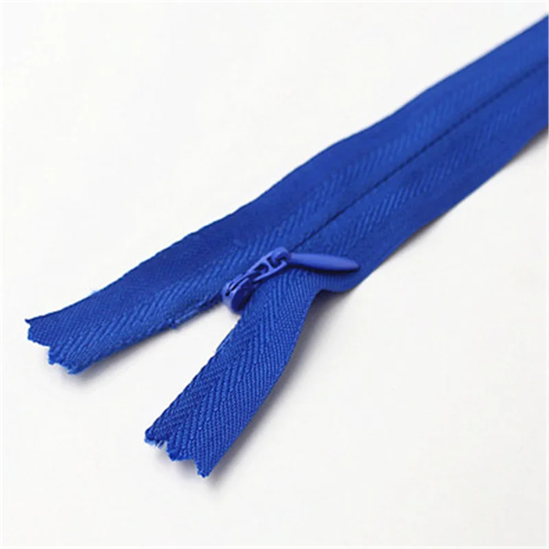 12 Длинные невидимые молнии DIY нейлоновая катушка молния для шитья одежды Подушка инструмент портного 40 см - Цвет: 12