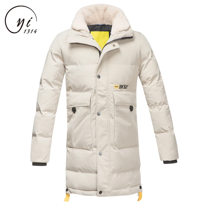Длинная парка с меховым воротником Мужская винтажная куртка мужская Chaqueta Hombre