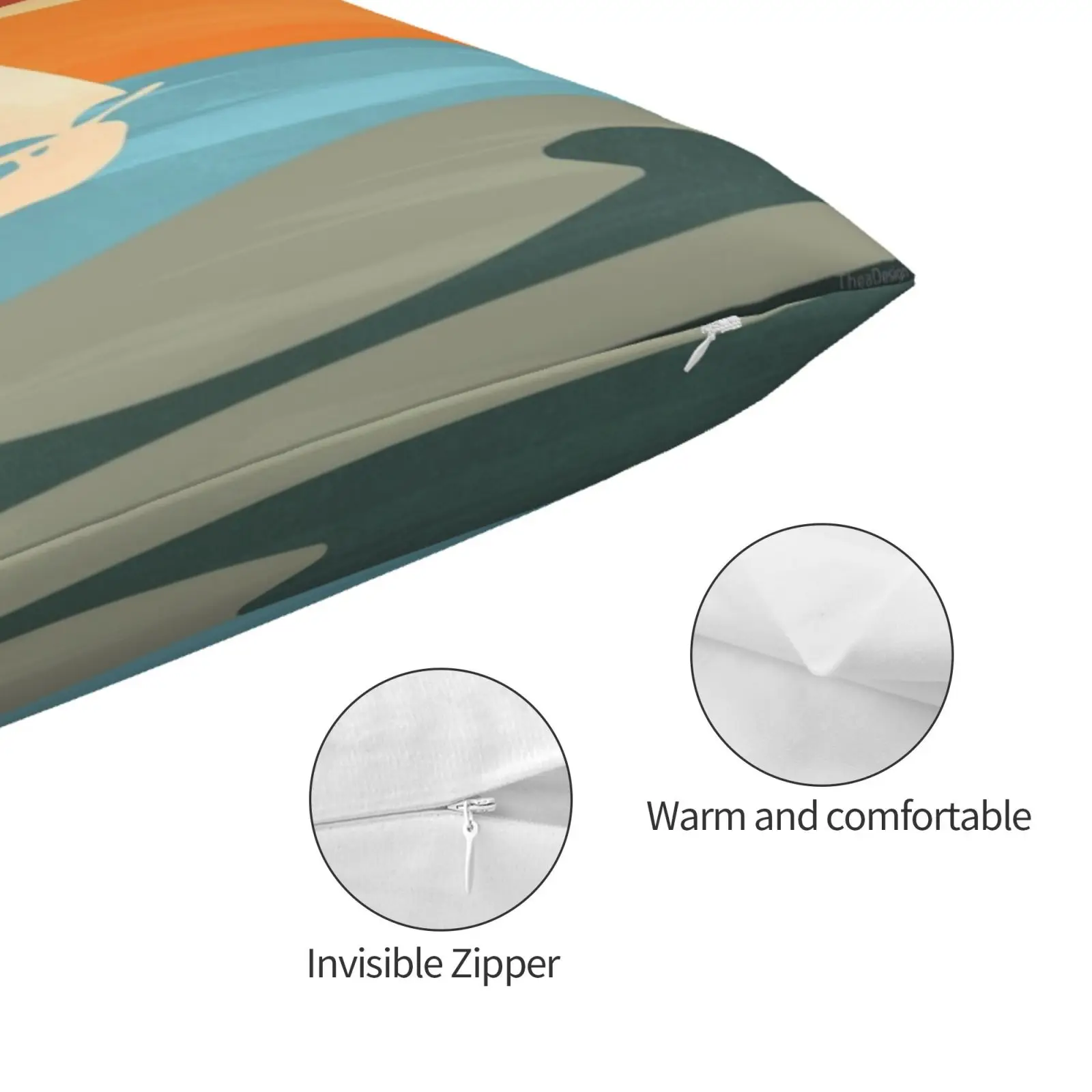 Живите на солнышке плавайте в море пейте дикий воздух. Чехол для подушки 20x30 50*75