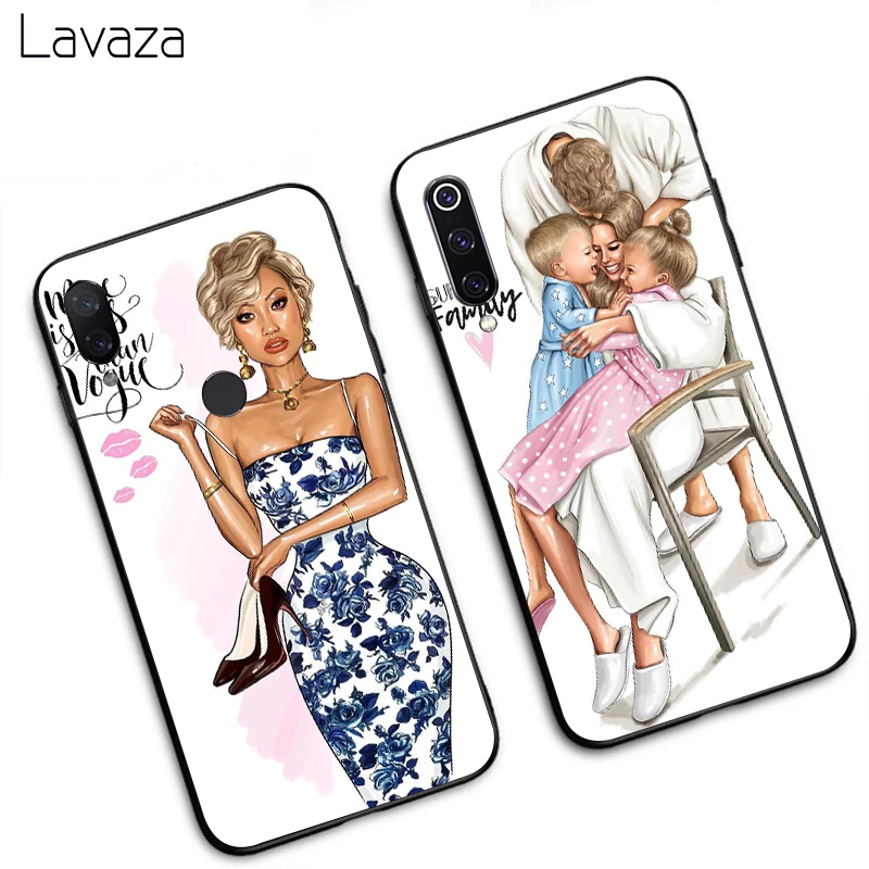 Mom and baby child Soft Case for Xiaomi A3 9T Pro CC9E Mix 2S MAX3 Redmi 7A K20 Note8 Cover |