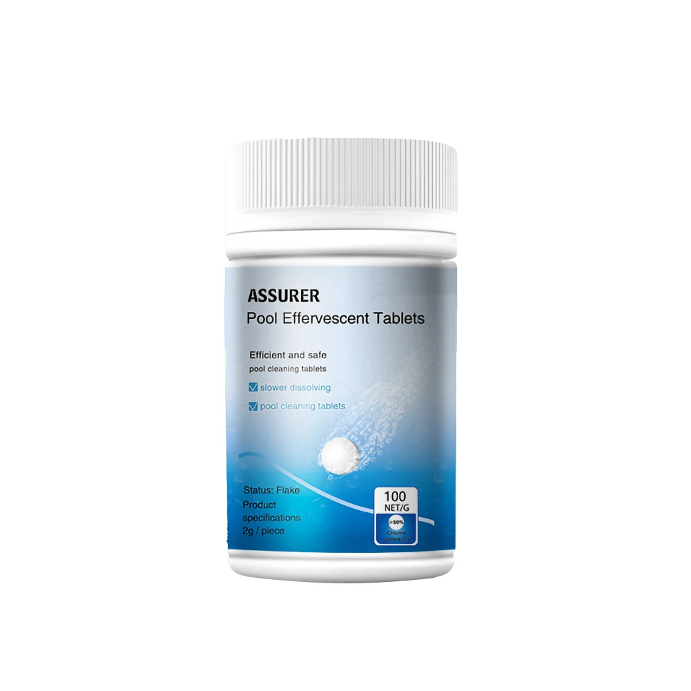 

Swimming Pool Effervescent Tablets Multifunctional Pool Cleaning Stains Efficient Removal Of Stains Bacteria Effervescent Tablet