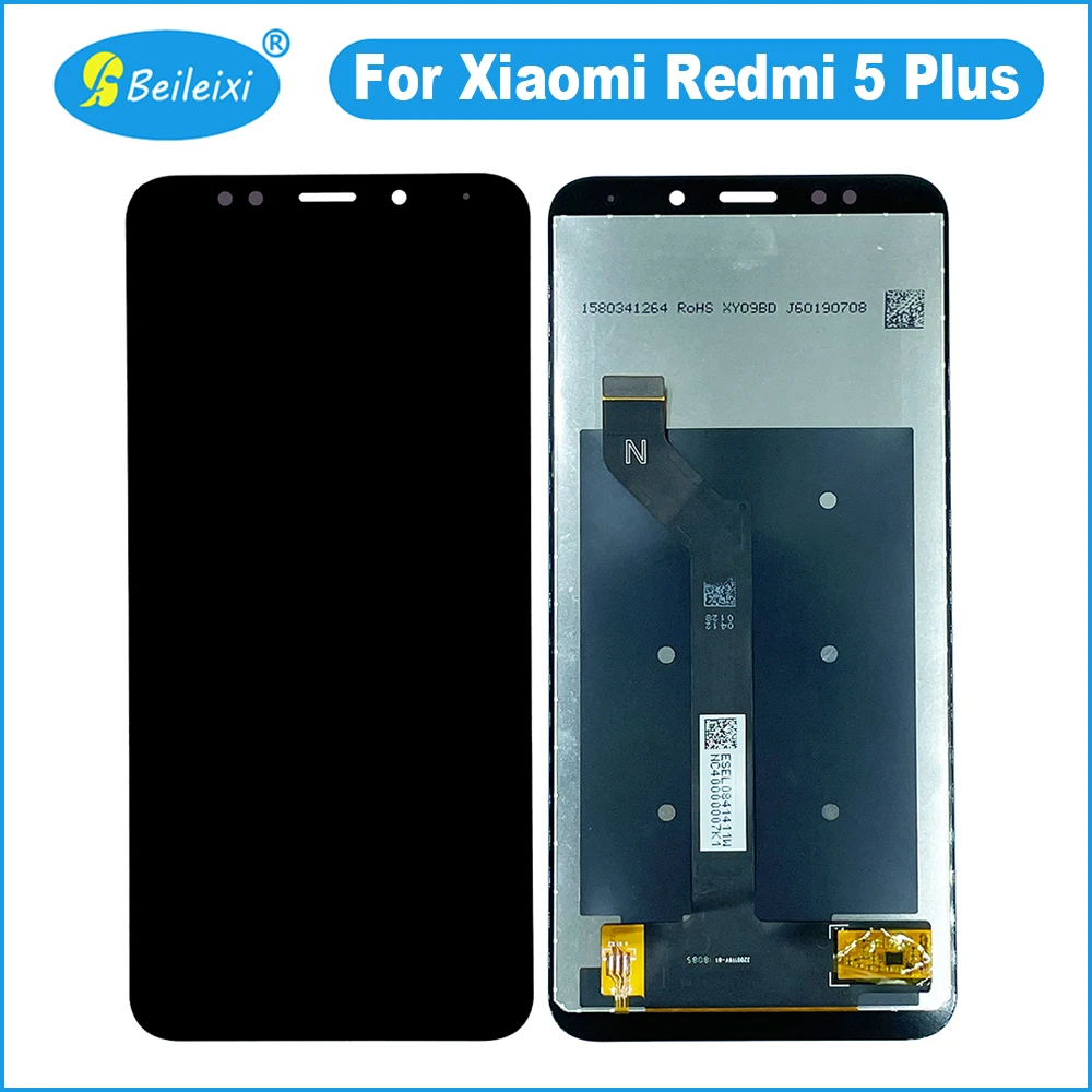 ЖК дисплей с сенсорным экраном и дигитайзером в сборе для Xiaomi Redmi 5 Plus MEG7 MEI7|Экраны