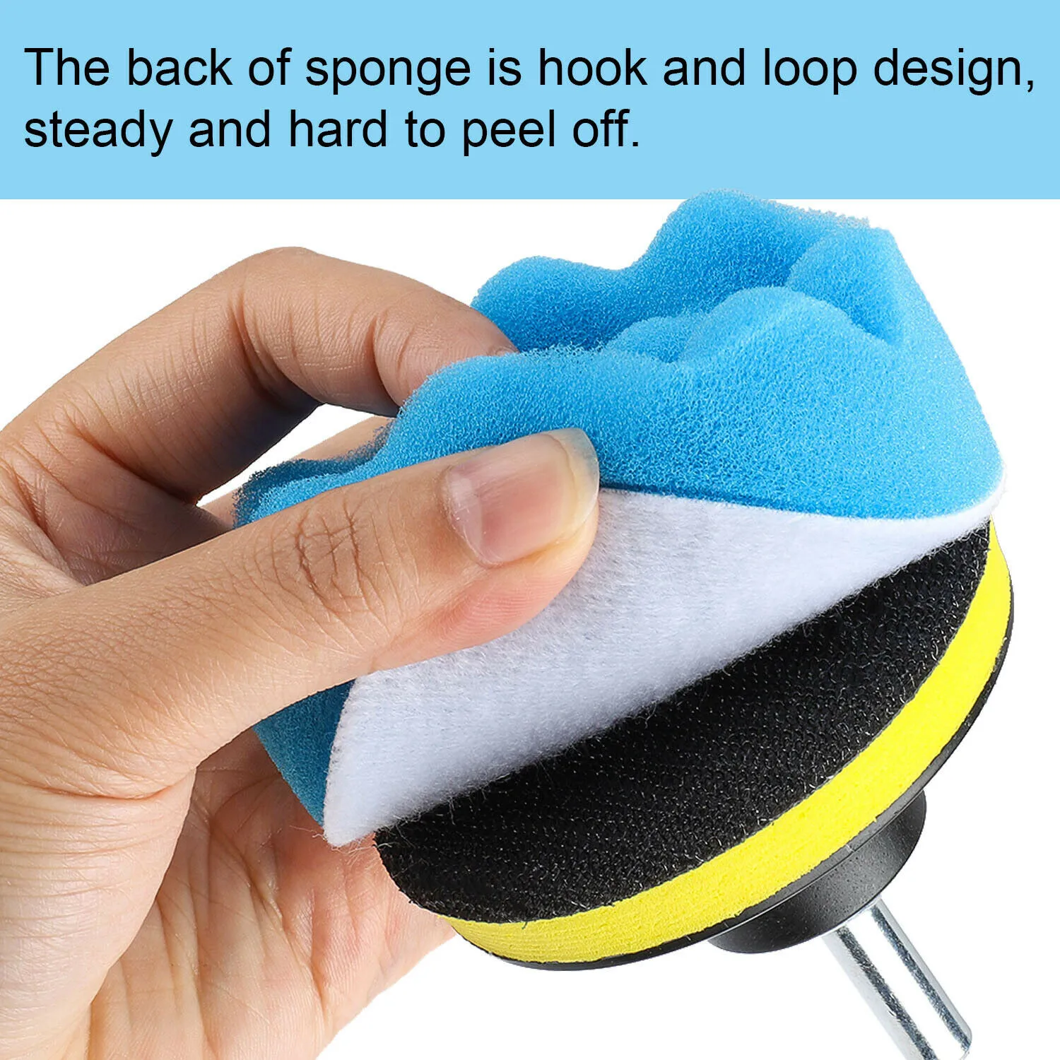 

For Car Polisher Polishing Pad Kit Polyether Sponge Sealing Waxingm Buff