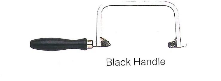 Diy ювелирные изделия нерегулируемая пила рамка с черной ручкой | Украшения и