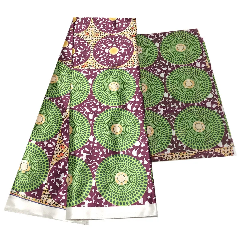 Африканская ткань мягкий материал шелковая Лидер продаж шелковый атлас с