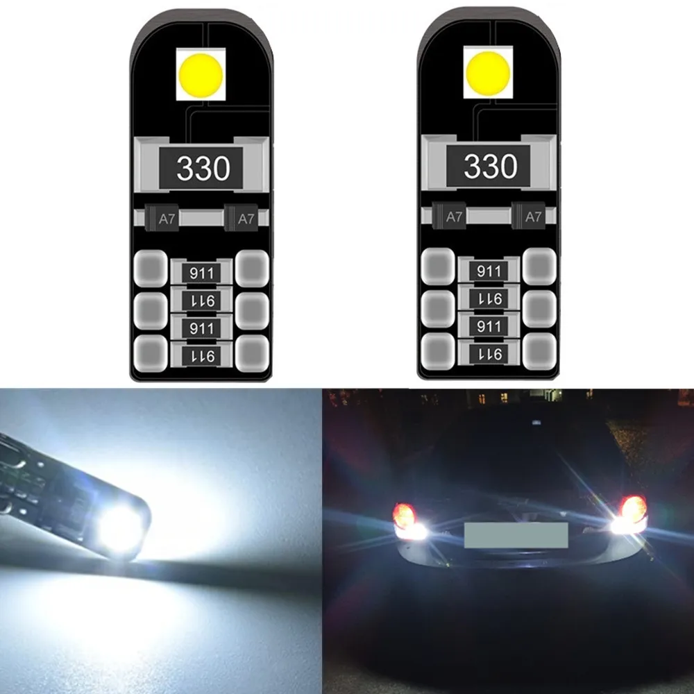 

2x No Error T10 W5W LED Canbus Parking Light Side light Lamp For Mercedes Benz W204 W203 W202 W205 W211 W220 W124 W222 X204 W210