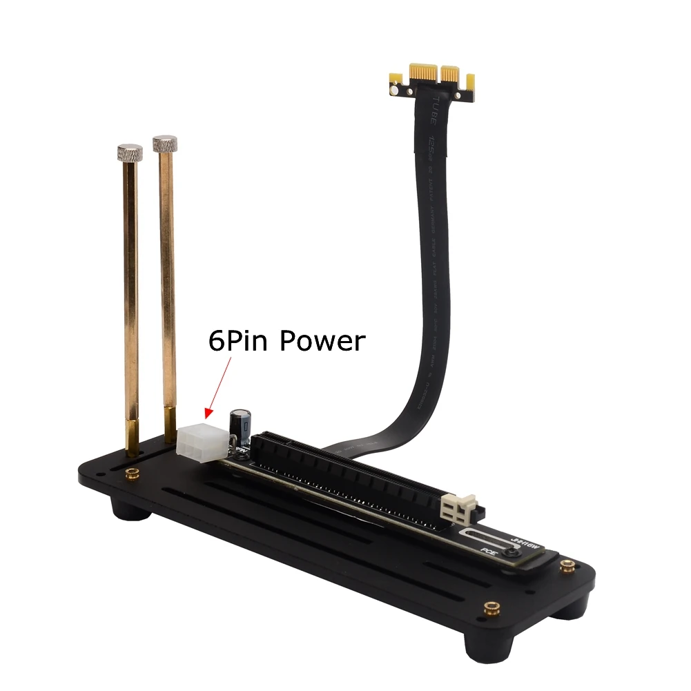 PCI-E 3 0 1X 16X графические карты вертикальная подставка/основание ATX чехол гибкий