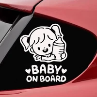 funny baby car sticker car styling funny auto stickers and decals car accessories