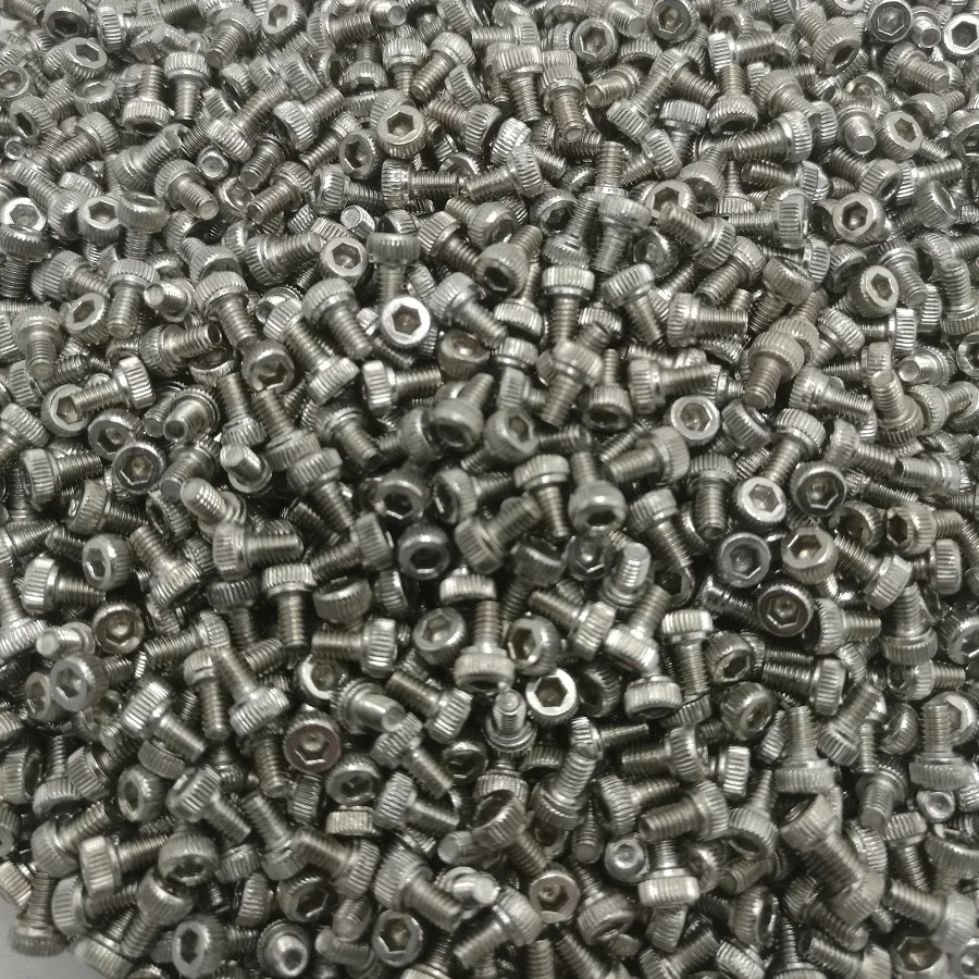 500Pcs M1.4*3/4/5/6/8/10/12 DIN912 304 Stainless Steel Hexagon Socket Head Cap Screws Hex Screw Metric Bike | Обустройство дома