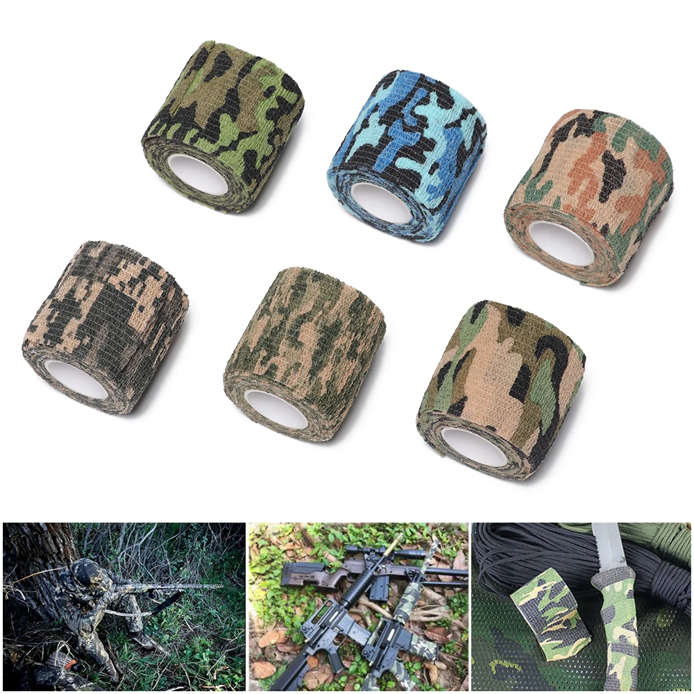 1 шт. самоклеющиеся Нетканые камуфляжные повязки невидимые растягивающиеся