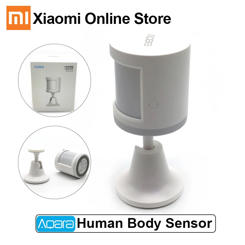 Xiaomi Aqara датчик человеческого тела ZigBee Беспроводной Соединительный светильник датчик интенсивности s работает с Xiaomi Gateway 2 Mijia датчик движения