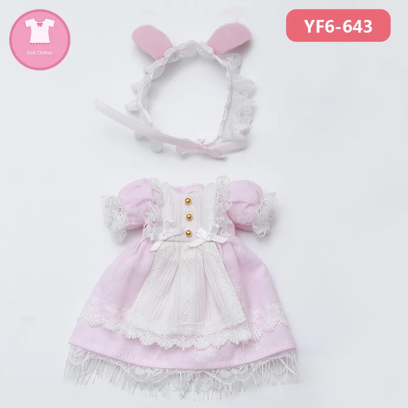 YF6-643 BJD SD Кукла Одежда 1/6 розовый стиль для Linachouchou тела YF6-452 куклы аксессуары luodoll - Цвет: YF6-643