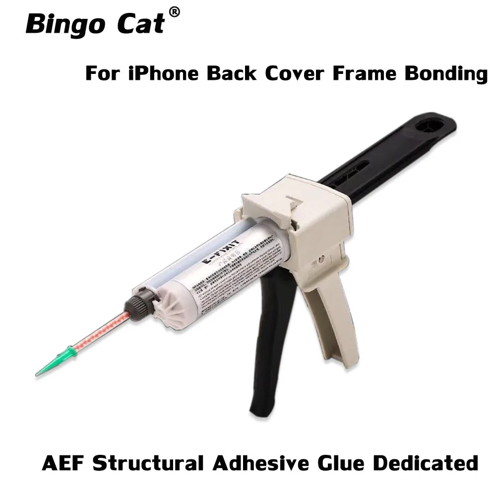 E-fixit AEF Strukturelle Klebe Pistole Für iPhone 11 12 Glas Rahmen Zurück Abdeckung Bindung Kleber Schnelle Verfestigung Keine benötigen Reinigung