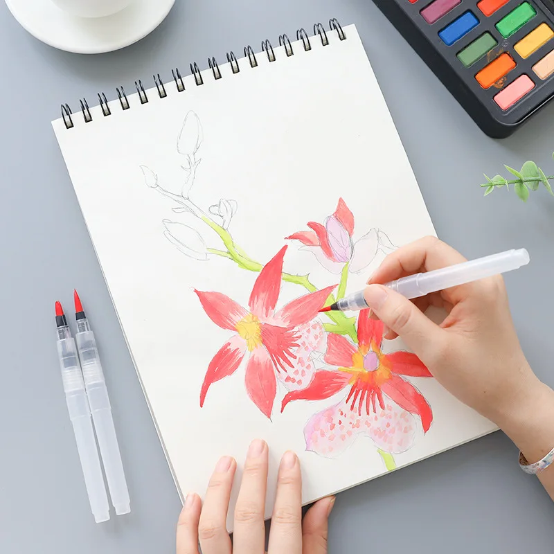 

Акварель ручка Канцелярия для учеников акварельные мелки 0119